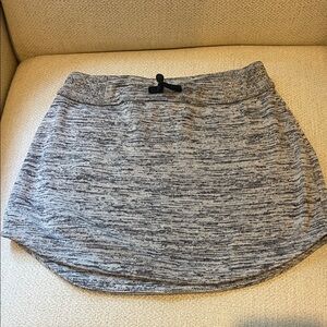 ATHLETA Girl Heathered Gray Skirt